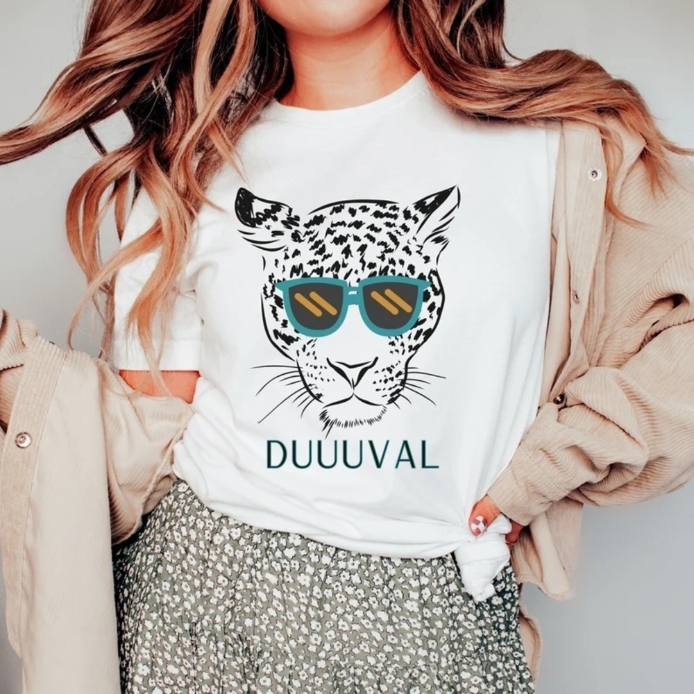 Duuuval Jags Shirt Jacksonville Game Day Womens Jaguar Shirt